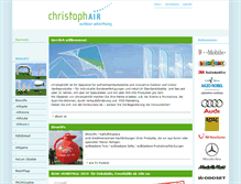 Tablet Screenshot of christophair.de